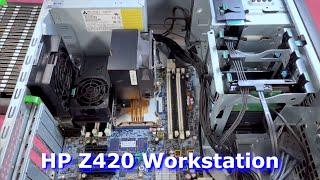 HP Z420 Workstation Review & Overview | Memory Install Tips | How to Configure HPE System | Gaming