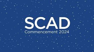 SCAD Savannah Commencement 2024 noon ceremony