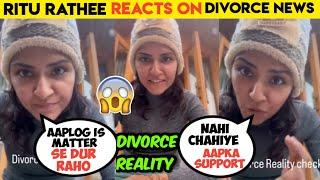 FINALLY - Ritu rathee reaction on divorce,flying beast divorce,flying beast ritu rathee