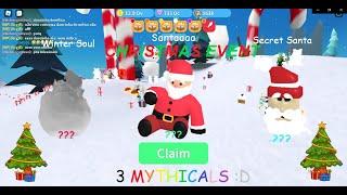 Christmas Event/ Winter Soul/Santaaa/Secret Santa - Roblox Unboxing Simulator
