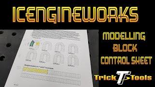 Icengineworks Modeling Block Control Sheet - Trick-Tools.com