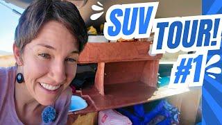 Mini Tour of my Santa Fe Camper! |SUV Camper|