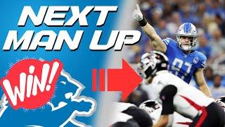 Detroit Lions WIN - Lions Dominate With Next Man Up Mentality