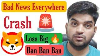 Bad Crash  Bad Dump Shiba Inu | Shiba Inu News Today | CryptoPattiee