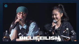Spotify Presents: Billie Eilish HIT ME HARD AND SOFT Q&A with JENNIE