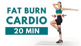 BURN BODY FAT in 1 Week  20 Min Standing Workout - No Jumping, No Lunge, No Squat