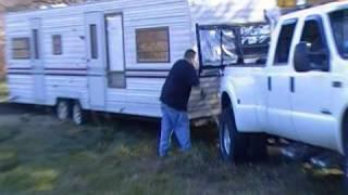 moving the camper for winter