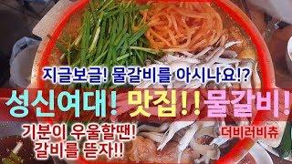 귀를 기울여봐!!물갈비?! 이런 갈비는 처음일세?! 기분이 우울할땐! 갈비를 뜯자!질겅질겅!#2베리베리츄