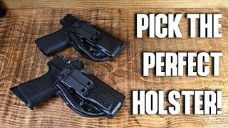 Pick the Best Holster for Concealed Carry! (Appendix, IWB, CCW)