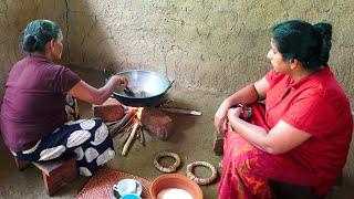 We Cooked Traditional Village Food at Grandma's House to celebrate our New Year ️ Village Life