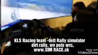 Profi Wrc simulátor, SIM RACE.SK ,Dirt Rally,KLS racing,Švajko L.,Zvarik J.,Bartošová I.,Sujová M.