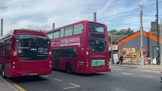 Buses at West Croydon Bus Station