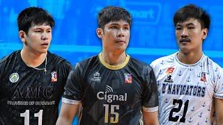 STRONGEST SPIKES IN PHILIPPINE MEN'S VOLLEYBALL | BOUNCE BALL | SPIKER'S TURF 2023