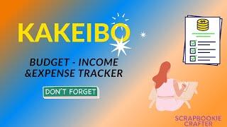 KAKEIBO BUDGET INCOME  EXPENSE TRACKER PLANNER REVIEW #MONEY #BUDGET #FINANCE #EXPENSE #PLAN #SAVE