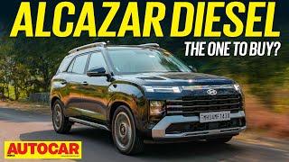 Hyundai Alcazar diesel AT review - Is it better than the petrol? | First Drive | Autocar India