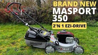 Masport 350 Mower First Look & Use.