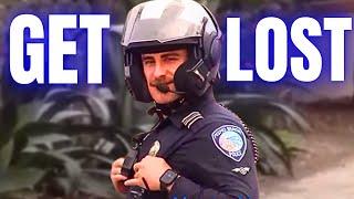 Biker Cop Sent On Ride Of Shame After Mocking Citizen