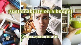 30 EASY WAYS TO BE SUSTAINABLE // effortless (or free!) tips for plastic-free July