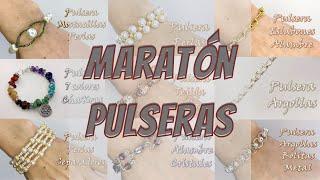 PULSERAS BISUTERÍA‍️ Maratón de videos antiguos del canal. Curso de bisutería