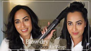 Curly Blow Dry tutorial using the Dyson AirWrap - Tips & tricks for a smooth salon finish.