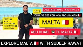 ‍️EXPLORE MALTA  WITH SUDEEP RAWAT