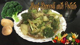 Beef Broccoli with Potato | Beef Broccoli with a twist | Simple cooking