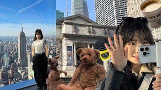 New York travel vlog part 2 | visiting NYC for the first time | Korean vlog