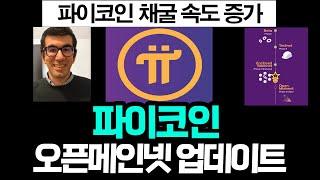 파이코인, 채굴 속도 증가! 오픈 메인넷 업데이트