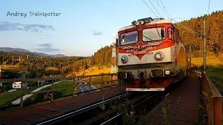 Trenuri în România prin munți / Trains in Romania