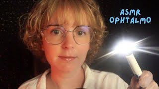 ASMR | RP Ophtalmo - Je vérifie tes yeux et on teste ta vue