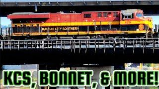 TRAINS AT SANTE FE JUNCTION, MOW TRAIN, MEET, AND MORE!