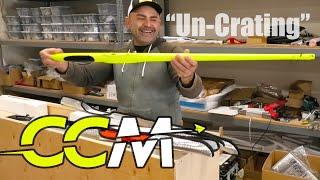 CCM Models Ukraine, "Un-Crating" a bunch of composite RC sailplanes.