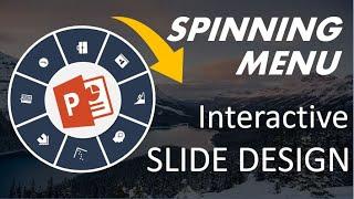  How To Create A Spinning Interactive Menu In PowerPoint