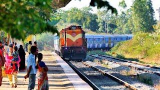 Diesel Engine Train Journey  Videos ALCO Chugging