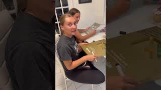 Mom finds daughters writing on Gold Plaque #shorts