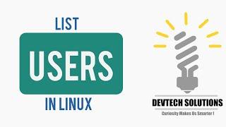 How To Add Remove and List Users In Ubuntu Linux