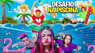 DESAFIO NA PISCINA DOS ROSA *Quem venceu ?