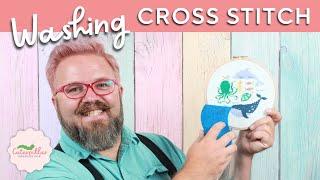 A Guide to Washing Cross Stitch Projects | Caterpillar Cross Stitch