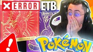 ERROR ETB IM NEUEN SET + BIG HITS!Neues Karmesin & Purpur Pokemon Set!Repaz