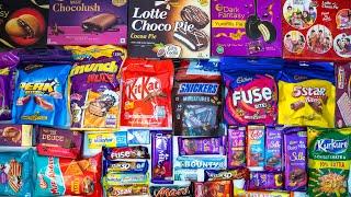 LOT'S OF CANDIES, CHOCOLATES AND MORE  MOUTH WATERING ASMR  VIDEO