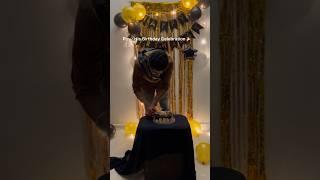 His Birthday Celebration  Mini Vlog-22 #soulmate #birthday #birthdaycelebration #cake #decoration
