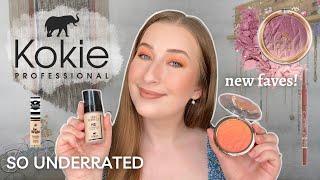 TRYING KOKIE COSMETICS FOR THE FIRST TIME | why haven’t I ever tried this brand?!?