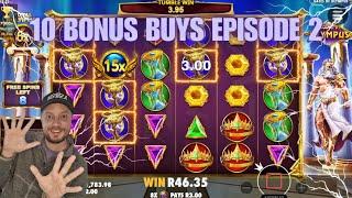 Gates of Olympus - 10 Bonus Buys Challenge - Episode 2