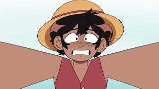 Iñaki literally being Luffy // One Piece