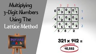 Multiply 3 Digit Numbers Using The Lattice Method