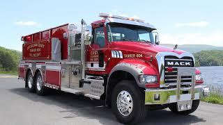 Toyne Fire Apparatus Mack Granite 3000 Gallon Pumper Tanker Delivery