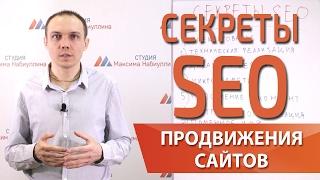 Секреты SEO продвижения и раскрутки сайтов в поиске — Максим Набиуллин