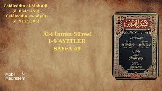 Celaleyn Tefsiri 50. Ders  Âl-i İmrân Sûresi