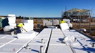 Kaplan Homes: Build stage 4 - Waffle pod formwork & steel for the concrete slab