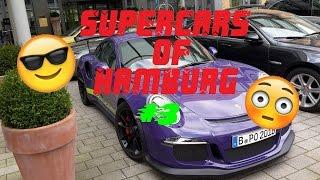 Supercars of Hamburg #3 - Gallardo Spyder, GT3 RS, Lamborghini Aventador, 458 Italia & more!